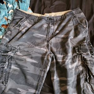 Camo Cargo Shorts
